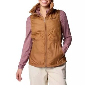 Columbia Gold Quilted Vest